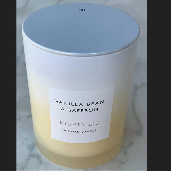 DW HOME CANDLE VANILLA BEAN & SAFFRON NINETY SIX  2 WICK NEW 14.6 oz - Picture 2 of 3